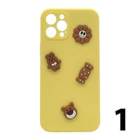 Nettech Apple iPhone 12 Pro Max Uyumlu Maskot Seri Arka Koruma Kılıf (Karışık Renk) NT106232