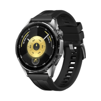 Huawei Watch GT 6  Paslanmaz Çelik  46mm  Bluetooth  Siyah