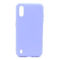 Nettech Samsung Galaxy A01 Uyumlu Nano Arka Koruma Kılıf (Lila) VR20597
