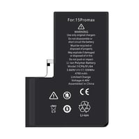 Teknonet Apple iPhone 15 Pro Max Uyumlu Teknonet 4760 mAh Batarya (Renksiz) NT111276