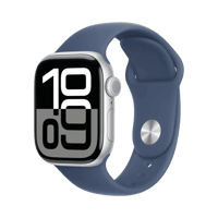 Apple Watch Series 10  Alüminyum  42mm  GPS + Cellular  Gümüş