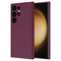 Galaxy S25 Ultra Kılıf Zore Mara Lansman Kapak  Koyu Mor