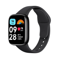Xiaomi Redmi Watch 3 Active  Plastik  47mm  Bluetooth  Siyah