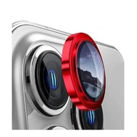Nettech Apple iPhone 13 Uyumlu Safir Lens Kamera Cam Koruyucu (Kırmızı) NT105857