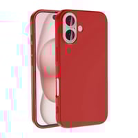 Apple iPhone 16 Plus Kılıf Zore LSR Lansman Kapak  Kırmızı