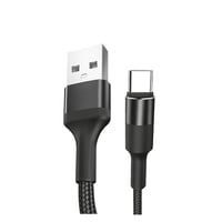 Teknonet TNDC09 İp Örgü 100 Cm TypeC Şarj ve Data Kablosu (Siyah) NT92575