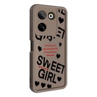 Tecno Camon 20 Pro 4G Kılıf Kamera Korumalı Baskılı Arka Yüzey Zore Klas Kapak  Siyah