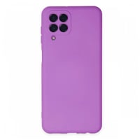 Nettech Samsung Galaxy M33 Uyumlu Nano Arka Koruma Kılıf (Mor) NT100022