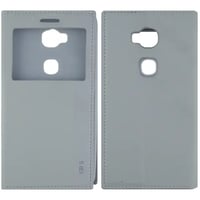 Nettech Huawei Gr5 Uyumlu Pencereli Kapaklı Kılıf (Beyaz) VR1982