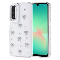 Galaxy A16 Kılıf Airbag Tasarımlı Simli Şeffaf Zore Kutup Kapak  Fiyonk