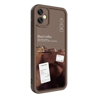 Galaxy A05 Kılıf Kamera Korumalı Baskılı Arka Yüzey Zore Klas Kapak  Koyu Kahve