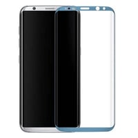 Helt Samsung Galaxy G955 S8 Plus Uyumlu 3D SuperGlass Full Cam Koruyucu (Mavi) VR9521