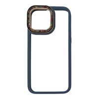 Nettech Apple iPhone 15 Pro Max Uyumlu NTN027 Diamond Arka Koruma Kılıf (Mavi) NT106950