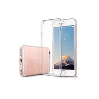 Nettech Apple iPhone 7 Plus Uyumlu Lüx Seri Kamera Korumalı Arka Koruma Kılıf (Şeffaf) VR6342