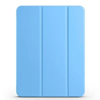 Apple iPad Pro 11 2024 Zore Smart Cover Kalem Bölmeli Standlı 11 Kılıf Mavi