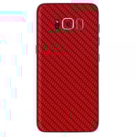 Helt Samsung Galaxy G955 S8 Plus Uyumlu Arka Koruma 3M 360 Kaplama (Kırmızı) VR2036