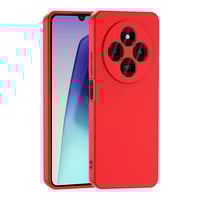 Xiaomi Redmi 14C 4G Kılıf Zore Mara Lansman Kapak Kırmızı