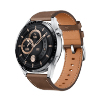 Huawei Watch GT3 Classic  Paslanmaz Çelik  46mm  GPS  Kahverengi