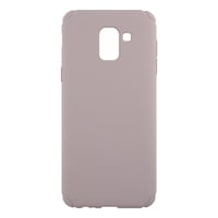 Nettech Samsung Galaxy J600 J6 Uyumlu Plane Seri Arka Koruma Kılıf (Gri) VR11597