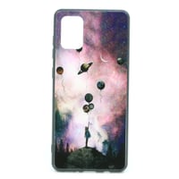Nettech Samsung Galaxy A71 Uyumlu Desenli Fosfor Seri Arka Koruma Kılıf (Çeşitli Desen) NT80887