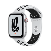 Apple Watch SE Nike  Alüminyum  44mm  Cellular  Gümüş