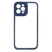 Nettech Apple iPhone 12 Pro Max Uyumlu Güçlü Kamera Koruma Arka Koruma Kılıf (Lacivert) NT92066