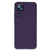 Nettech Xiaomi Mi 12T Pro Uyumlu Lansman Seri Arka Koruma Kılıf (Derin Mor) NT100104