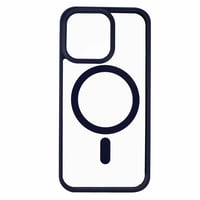 Nettech Apple iPhone 13 Pro Uyumlu Orjin Case MagSafe Manyetik Arka Koruma Kılıf (Lacivert) NT94739
