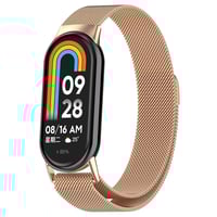 Xiaomi Smart Band 8 Zore KRD01 Metal Kordon Rose Gold