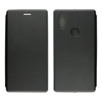 Nettech Xiaomi Mi 8 Se Uyumlu Lüx Seri Kapaklı Kılıf (Siyah) VR18249