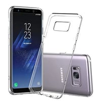 Nettech Samsung Galaxy G955 S8 Plus Uyumlu Tıpalı Şeffaf Seri Arka Koruma Kılıf (Şeffaf) VR12138