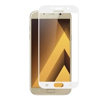 Helt Samsung Galaxy A720 A7 2017 Uyumlu 5D Glas Full Cam Koruyucu (Beyaz) VR14180