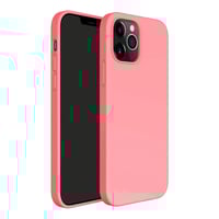 Nettech Apple iPhone 12 Pro Uyumlu Nano Arka Koruma Kılıf (Pembe) NT82275