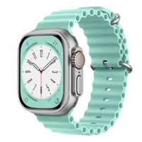 Nettech Apple Watch Series 41 mm Uyumlu Silikon Kordon (Fıstık Yeşili) NT102970