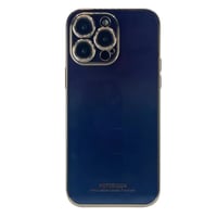 Nettech Apple iPhone 14 Pro Max Uyumlu Kamera Korumalı Renkli Kristal Seri Arka Koruma Kılıf (Mor) NT101693