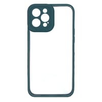 Nettech Apple iPhone 12 Pro Max Uyumlu Güçlü Kamera Koruma Arka Koruma Kılıf (Yeşil) NT92065