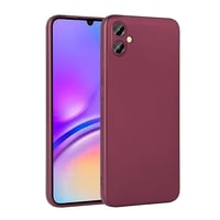 Galaxy A06 Kılıf Zore Premier Silikon Kapak  Mürdüm