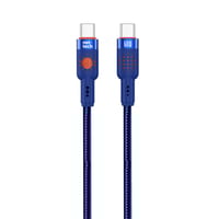 Nettech NTDC32 60W Plastik 100 Cm TypeC To TypeC Şarj ve Data Kablosu (Mavi) NT108297