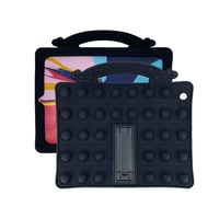 Nettech Apple iPad 2 Uyumlu Standlı Pop It Arka Koruma (Siyah) NT93282