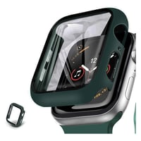 Nettech Apple Watch Series 4 42 mm Uyumlu 360 Ekran Kasa Koruma Full Cam Koruyucu (Yeşil) NT92352