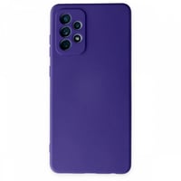 Nettech Samsung Galaxy A72 Uyumlu Nano Arka Koruma Kılıf (Lila) NT87338
