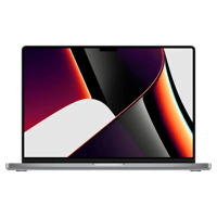 Apple MacBook Pro 16" (16inch, 2021)  M1 Pro 10CPU 16GPU  16 GB  8 TB  Gece yarısı