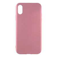 Nettech Apple iPhone XS Max Uyumlu Arka Koruma Arka Koruma Kılıf (Pembe) VR12359