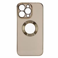 Nettech Apple iPhone 13 Pro Uyumlu Halkalı Logo Seri Arka Koruma Kılıf (Rose Gold) NT97164