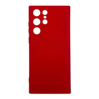 Nettech Samsung Galaxy S22 Ultra Uyumlu Nano Arka Koruma Kılıf (Kırmızı) NT94116