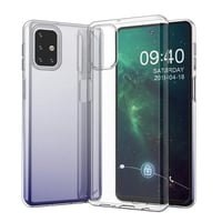 Nettech Samsung Galaxy M31S Uyumlu Lüx Seri Kamera Korumalı Arka Koruma Kılıf (Şeffaf) NT87112