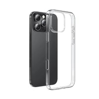 Apple iPhone 16 Pro Kılıf Zore Süper Silikon Kapak  Şeffaf