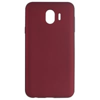Nettech Samsung Galaxy J400 J4 Uyumlu Suide Arka Koruma Kılıf (Bordo) VR8167