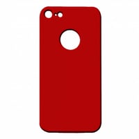 Nettech Apple iPhone 7 Uyumlu Arka Koruma Arka Koruma Kılıf (Kırmızı) VR7629