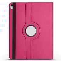 Apple iPad Air 13 2024 Zore Dönebilen Standlı Kılıf  Pembe Koyu